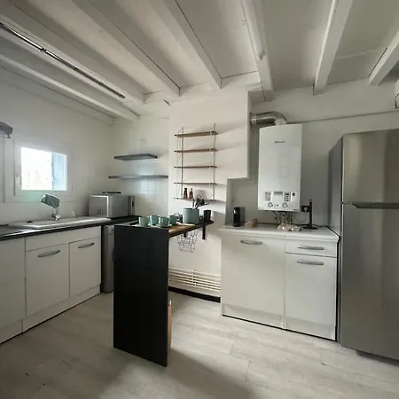 Joli T3 Duplex Compans Cafarelli Daire *